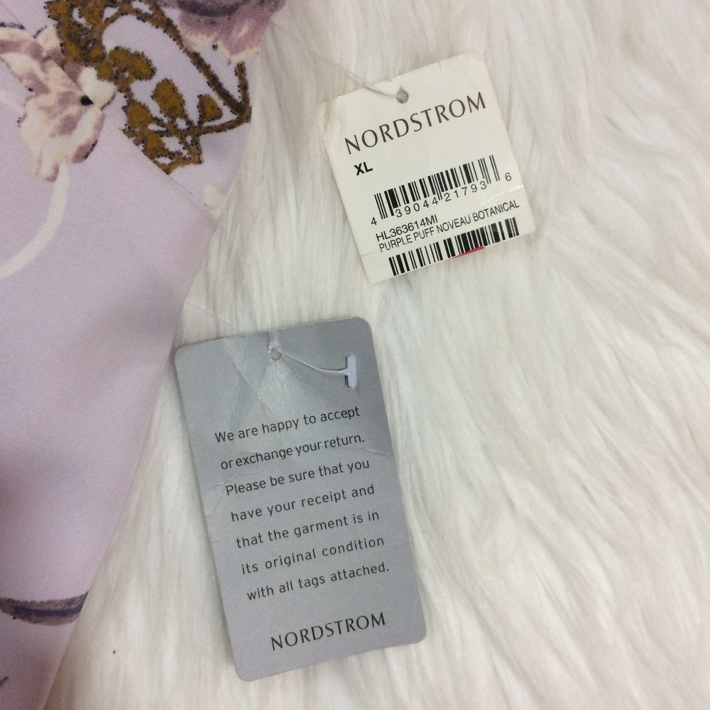 NEW Chelsea 28 Lavendar Purple Floral Halter Dress - Picture 8 of 8